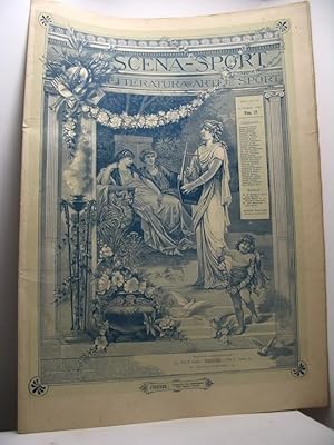 Scena - Sport. Rivista illustrata quindicinale di letteratura, arte e sport, anno XXVII, n. 12, 1...