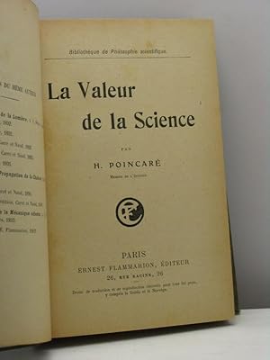 La Valeur de la Science