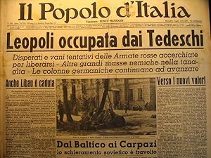 Il Popolo d'Italia, luglio-dicembre 1941