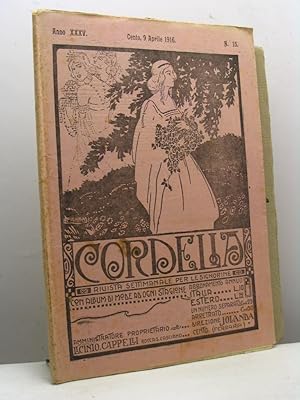 Cordelia. Rivista settimanale per le signorine, anno XXXV, 15, 9 aprile 1916