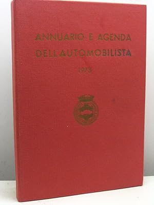 Annuario e agenda dell'automobilista 1973