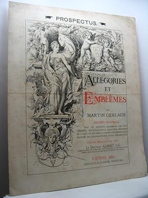 Allégories et Emblèmes par Martin Gerlach. Vienne, Gerlach & Schenk editeurs, 1882