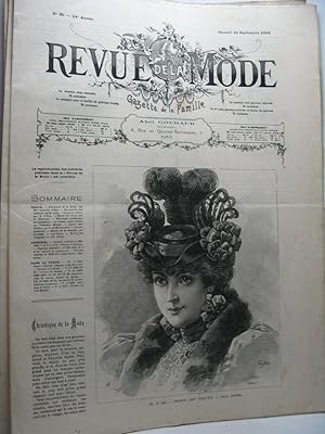 Revue de la Mode. Gazette de la famille, 24 année, n. 38, septembre 1894