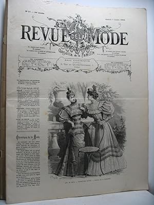 Revue de la Mode. Gazette de la famille, 24 année, n. 27, juillet 1894