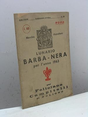 Lunario Barba-nera per l'anno 1963