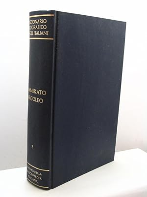 Dizionario biografico degli italiani, 3 - [da Ammirato Sciopine ad Arcoleo Giorgio]