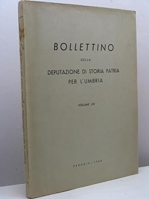 Bollettino della Deputazione di Storia Patria per l'Umbria, volume LVI