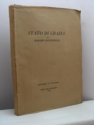 Stato di grazia di Massimo Bontempelli