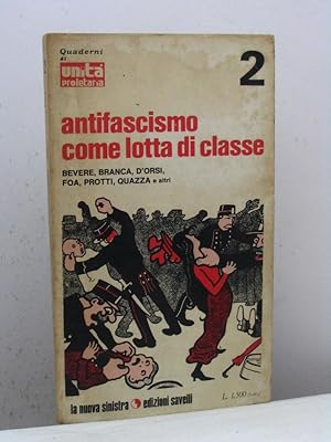 Antifascismo come lotta di classe