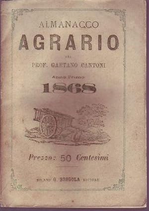 Almanacco agrario del prof. Gaetano Cantoni