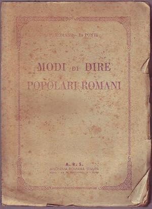 Modi di dire popolari romani