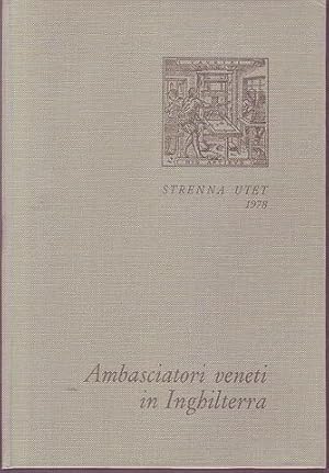 Strenna Utet 1978 Ambasciatori veneti in Inghilterra