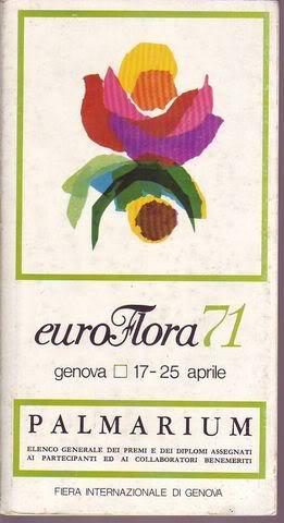 Euroflora 71 Genova 17-25 aprile Palmarium elenco generale dei premi e dei diplomi assegnati ai p...