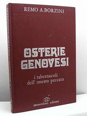 Osterie genovesi. I tabernacoli dell'onesto peccato