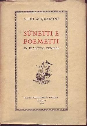 Sunetti e poemetti in dialetto zeneize