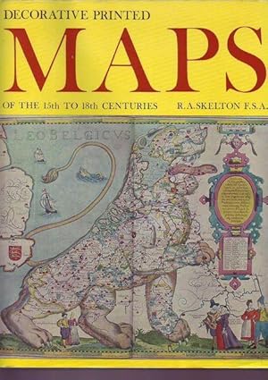 Decorative printed maps of the 15th to 18th centuries