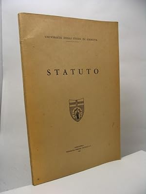 Università degli Studi di Genova - Statuto