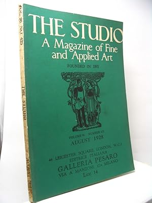 The studio a magazine of Fine and Applied Art, volume 96, number 425, august 1928