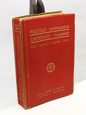 Piccolo annuario cattolico italiano per l'anno 1950