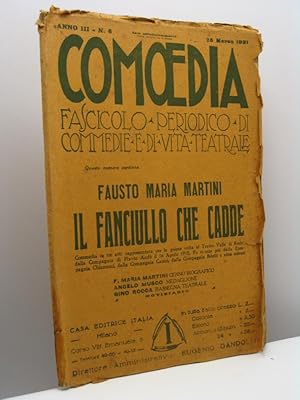 Il fanciullo che cadde - Comoedia, anno III, n. 6, 25 marzo 1921