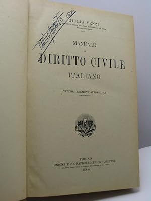 Manuale di diritto civile italiano