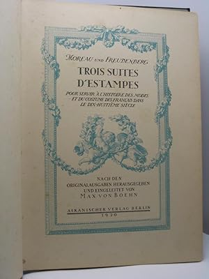 Trois suites d'estampes pour servir a l'histoire des modes et du costume des français dans le dix...