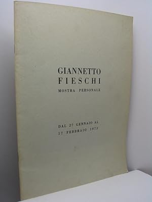 Giannetto Fieschi mostra personale