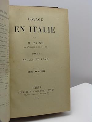 Voyage en Italie par H. Taine - Tome I Naples et Rome