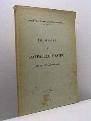 In onore di Raffaello Gestro nel suo 90° compleanno