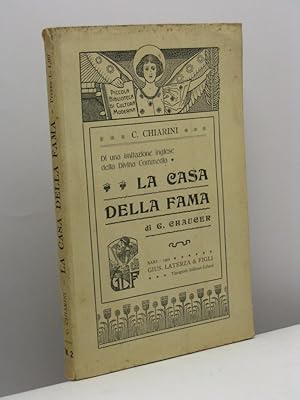 La casa della fama di G. Chaucer. Di una imitazione inglese della Divina Commedia