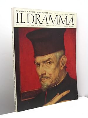 Il Dramma. Mensile di commedie di grande interesse, anno 41, nuova serie, nn. 347-348, agosto-set...