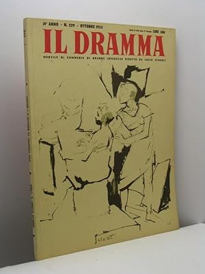 Il Dramma. Mensile di commedie di grande interesse, anno 31, nuova serie, n. 229, ottobre 1955