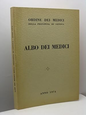 Albo dei medici anno 1974 - Ordine dei medici della provincia di Genova