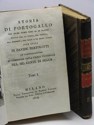 Storia di Portogallo dai primi tempi sino ai dì nostri tratta dal La Clede, dal Vertot, dal Durde...