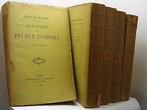 Histoire du peuple d'Israel - tome I, II, III, IV et V