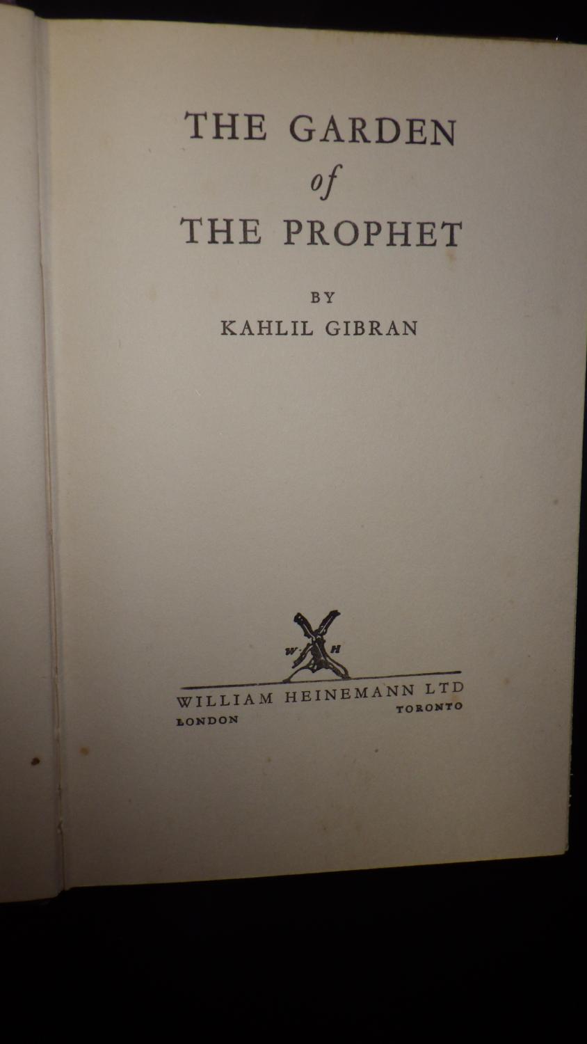 The Garden Of The Prophet Lesser Known Sequel Companion Piece To