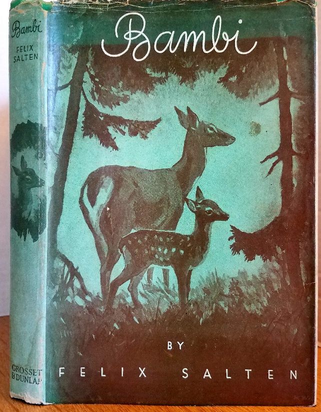 BAMBI by Salten, Felix: Fine Hard Cover (1931) Reprint. | MARIE BOTTINI ...