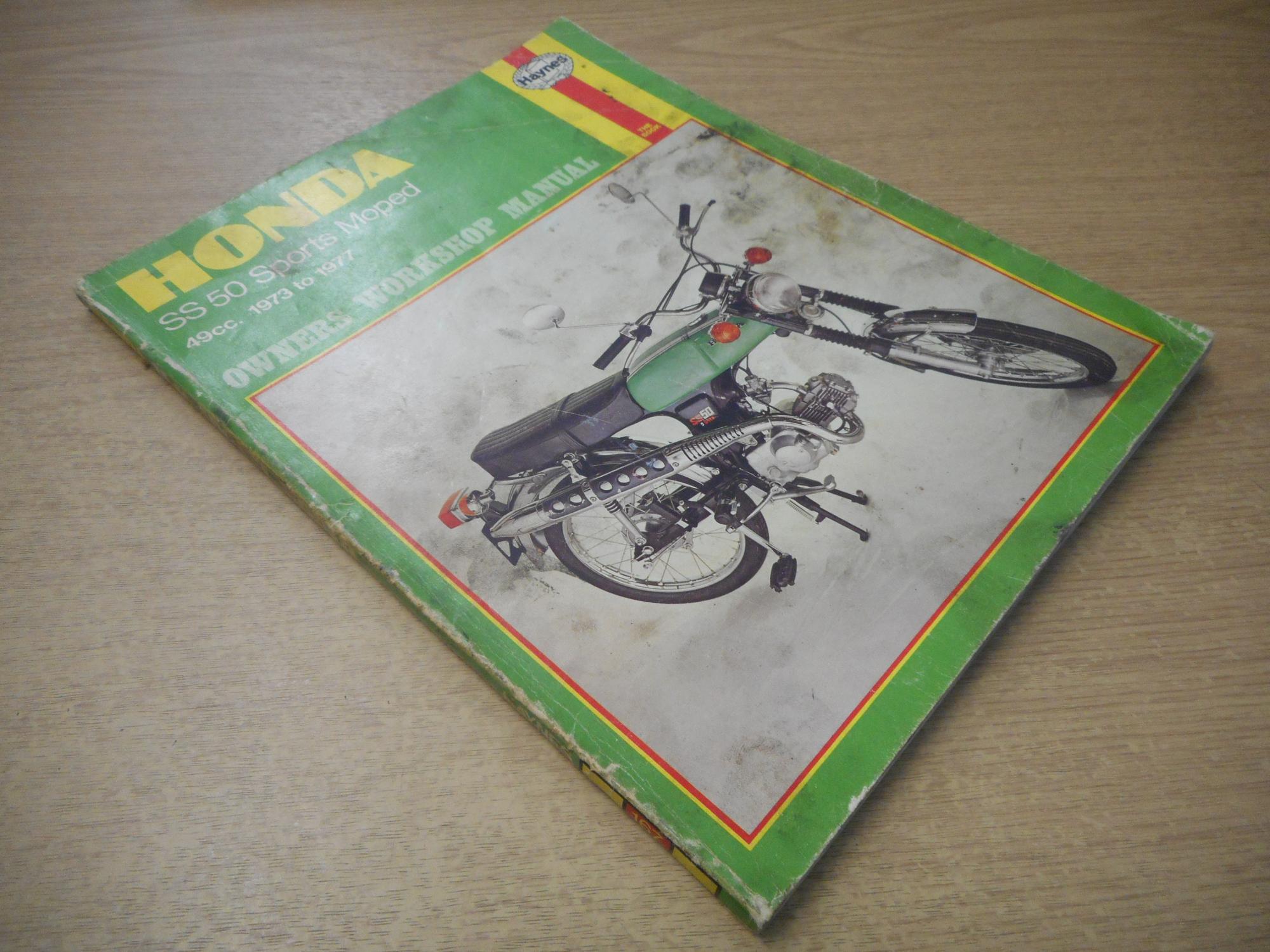 Honda SS50 Sports Moped Owner's Workshop Manual (Haynes owners workshop manuals for motorcycles)