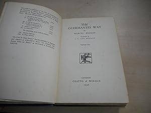 The Guermantes Way - Volume One by: Marcel Proust