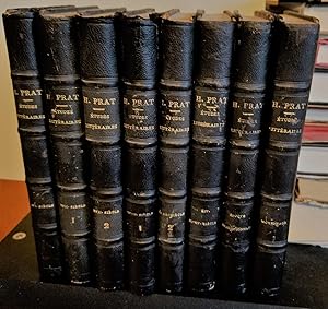 Etudes Litteraires 8 Volumes (8 Tomes: Moyen Age, XIV et XV Siecles, XVI Siecle, XVII Siecle (2 v...