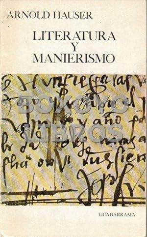arnold hauser manierismo