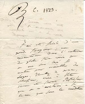 von Humboldt, Alexander - Autograph