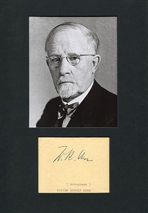 Hess, Walter Rudolf - Autograph