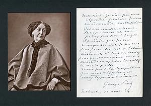 George Sand - Autograph