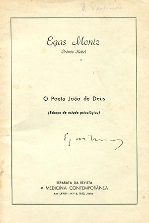 Egas Moniz, Antonia - Autograph