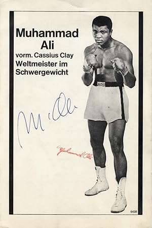 Ali, Muhammad - Autograph