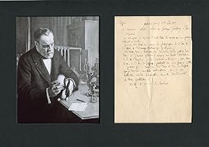 Pasteur, Louis - Autograph