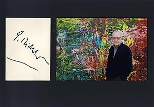 Richter, Gerhard - Autograph