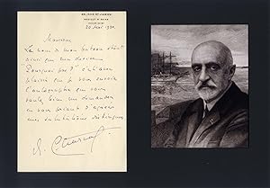 Charcot, Jean-Baptiste - Autograph