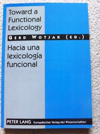 Toward A Functional Lexicology Hacia Una - 